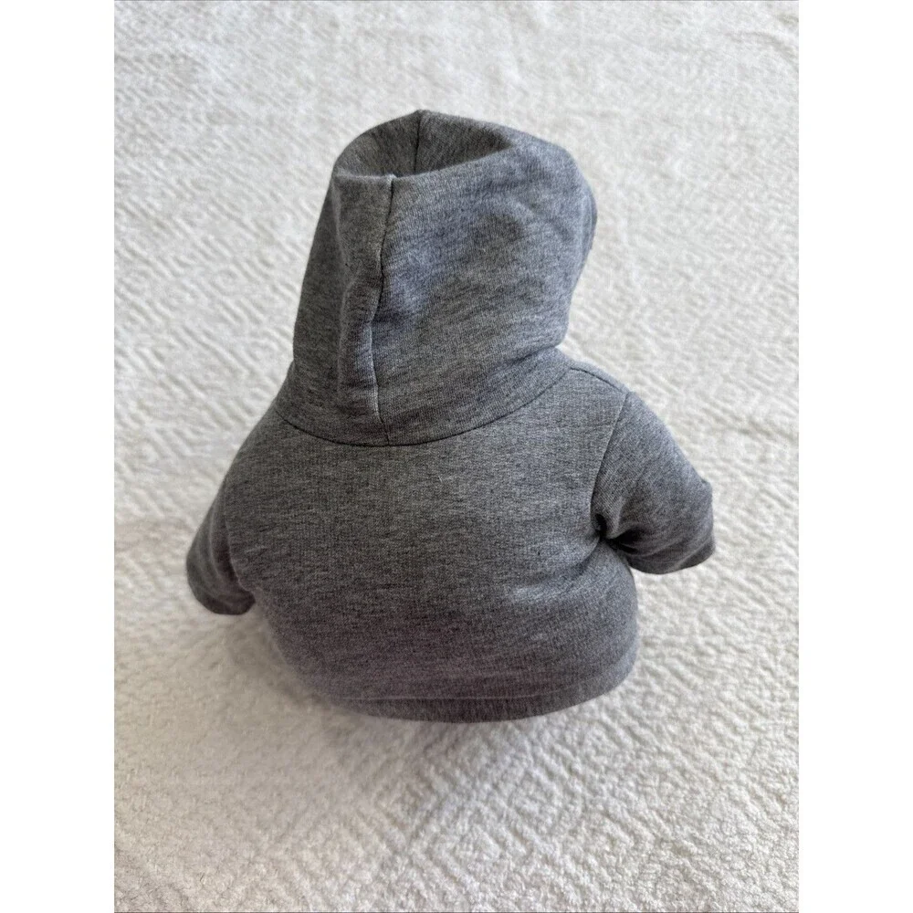 Mascot Factory Notre Dame Plush Bear 10” Blue Hoodie Stuffed Animal Collectible